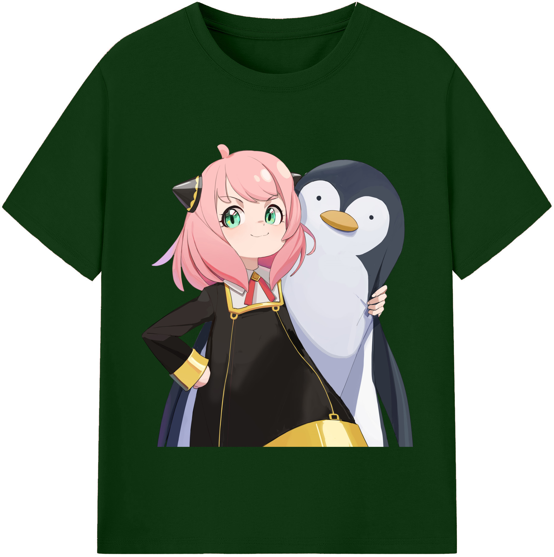 （画像用） SPY×FAMILY间谍家家酒 綿100％半袖Tシャツ（フロントプリント）